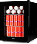 PRIMO, Minilodówka, PR193BC, 33 l, 42 dB, Czarny, metal, oświetlenie LED