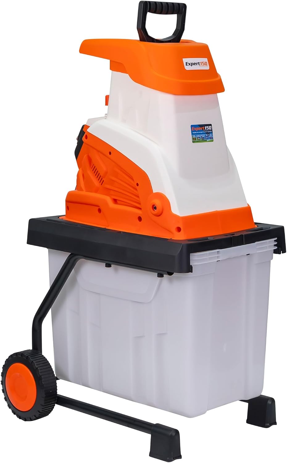 RURIS POWER FOR NATURE, Maszyny do rozdrabniania, 2600 W, 45 mm, 45 l, Czarny